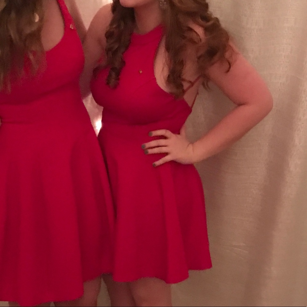 Red Semi-Formal Dress